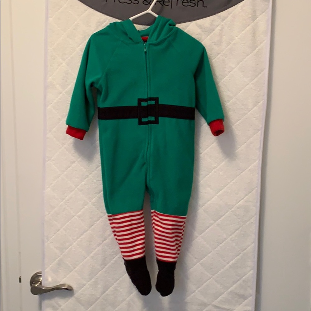 Elf PJS perfect for Christmas time
